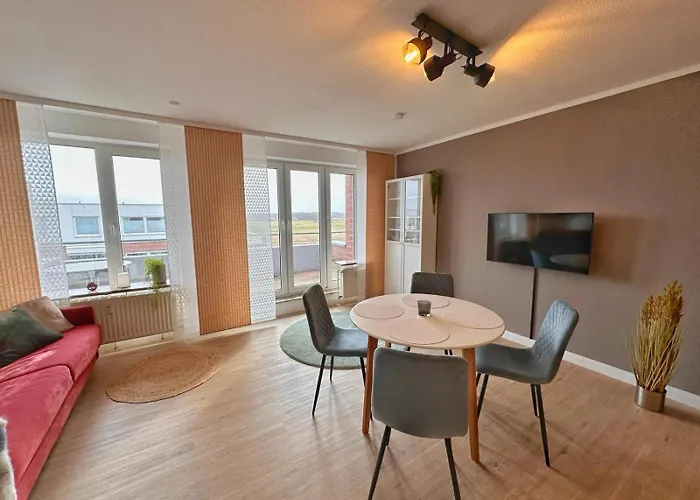 Watt & Wind - Pool, Sauna, Dampfbad, Tischtennis, Schnelles Wlan Appartement